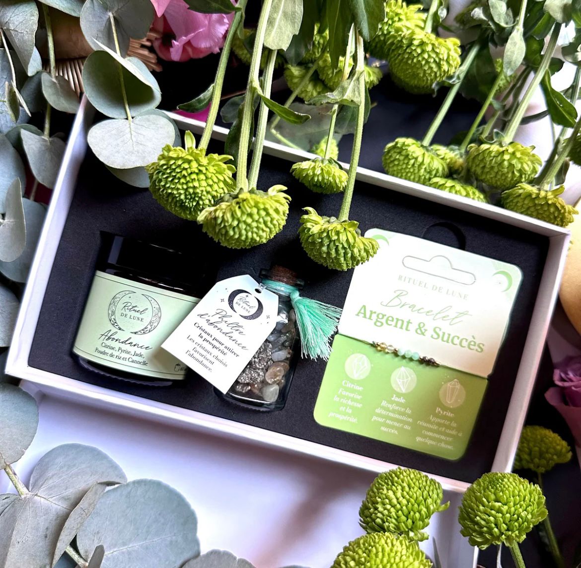 Coffret Rituel de Lune "Argent & Succès"
