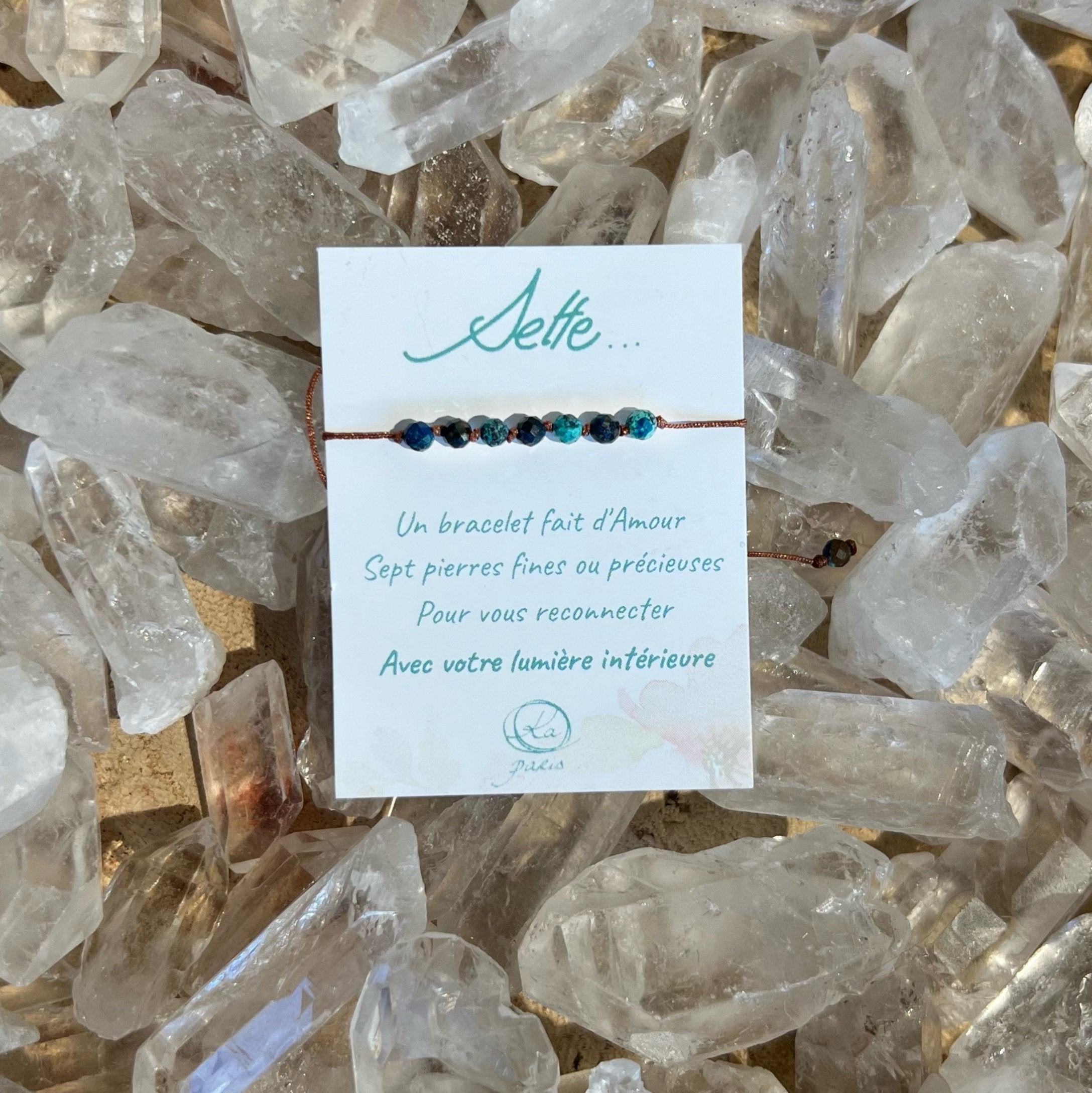 Bracelets Sette & Chrysocolle