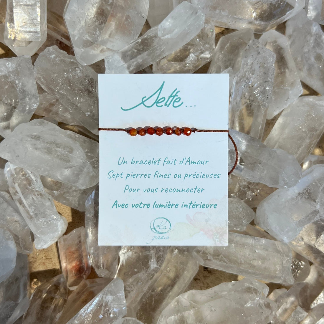 Bracelets Sette & Cornaline