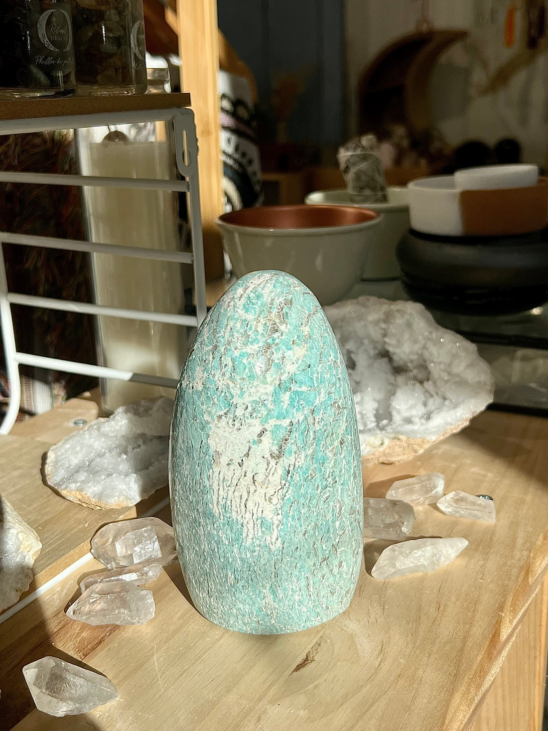 Forme libre Amazonite