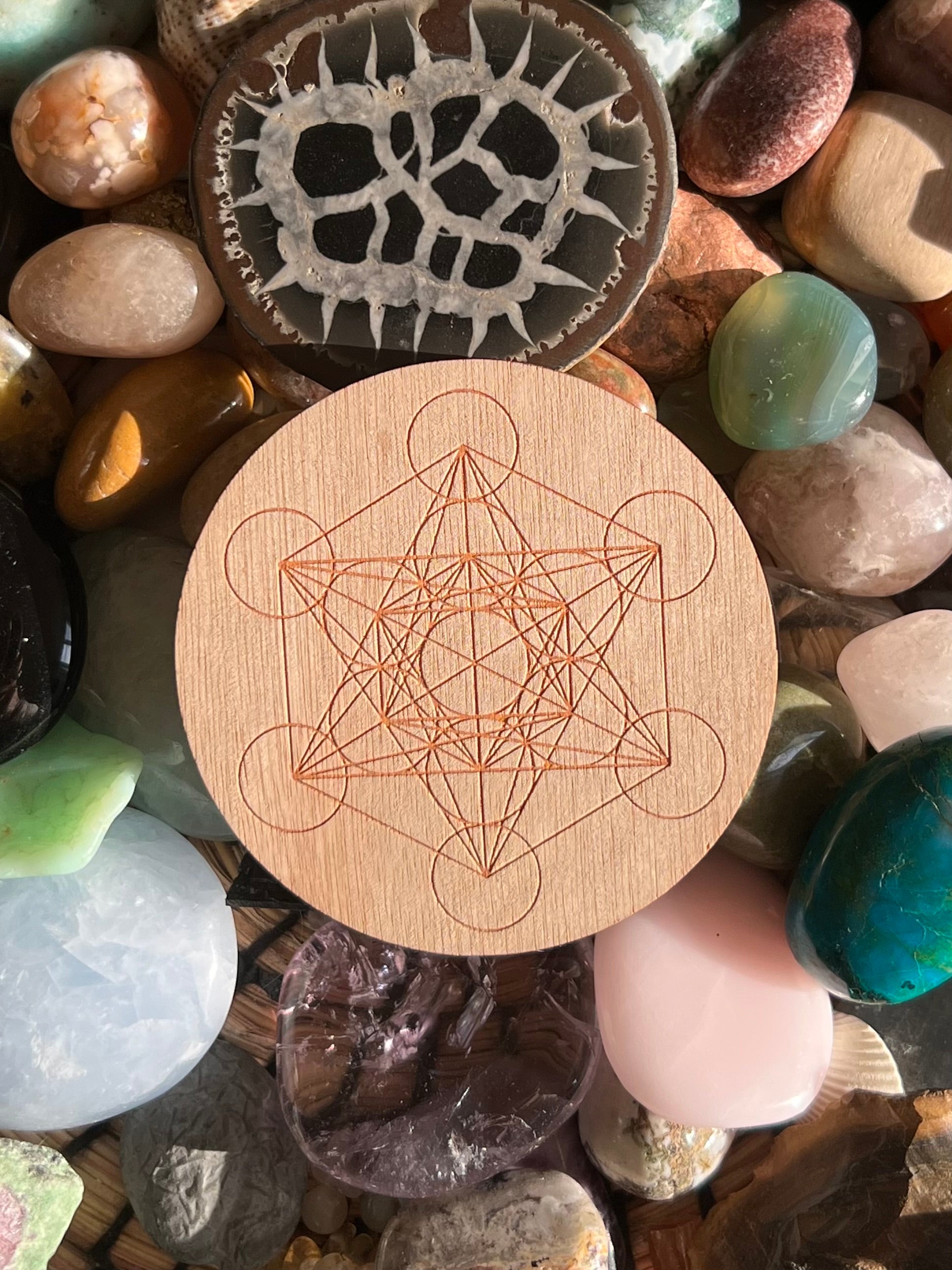 Plateau en bois taille S Metatron