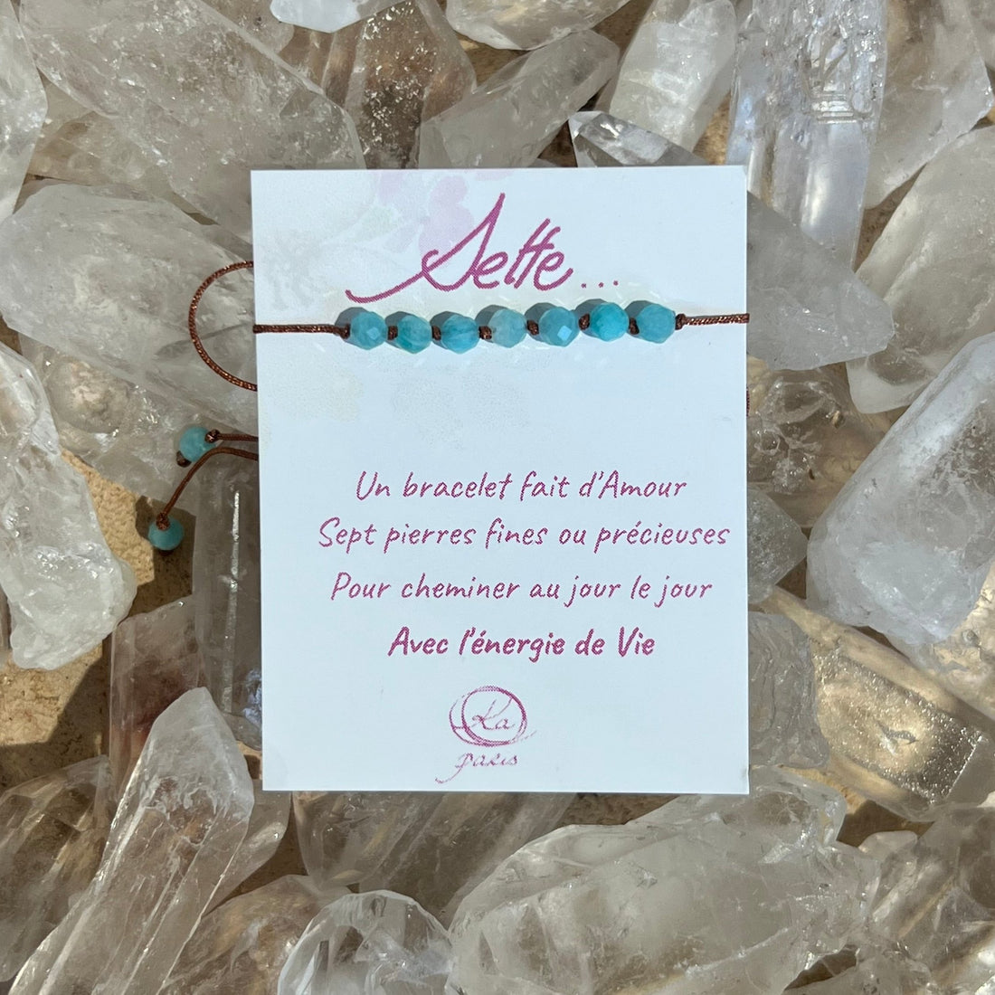 Bracelets Sette & Amazonite