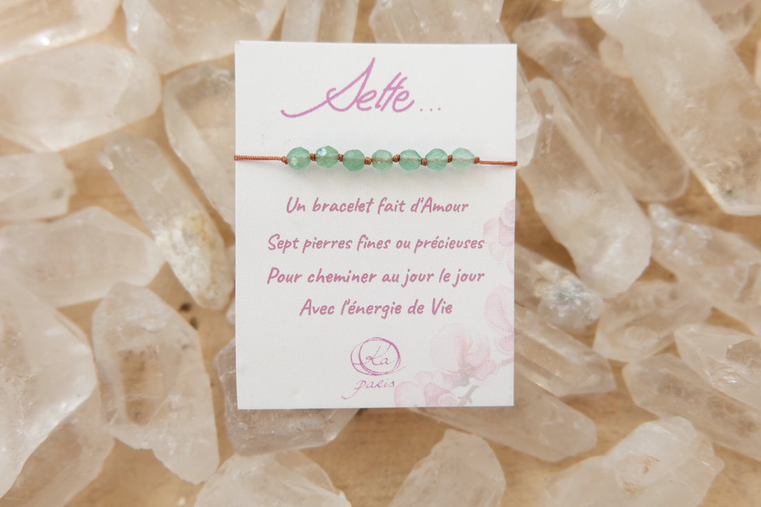 Bracelet Sette & Aventurine