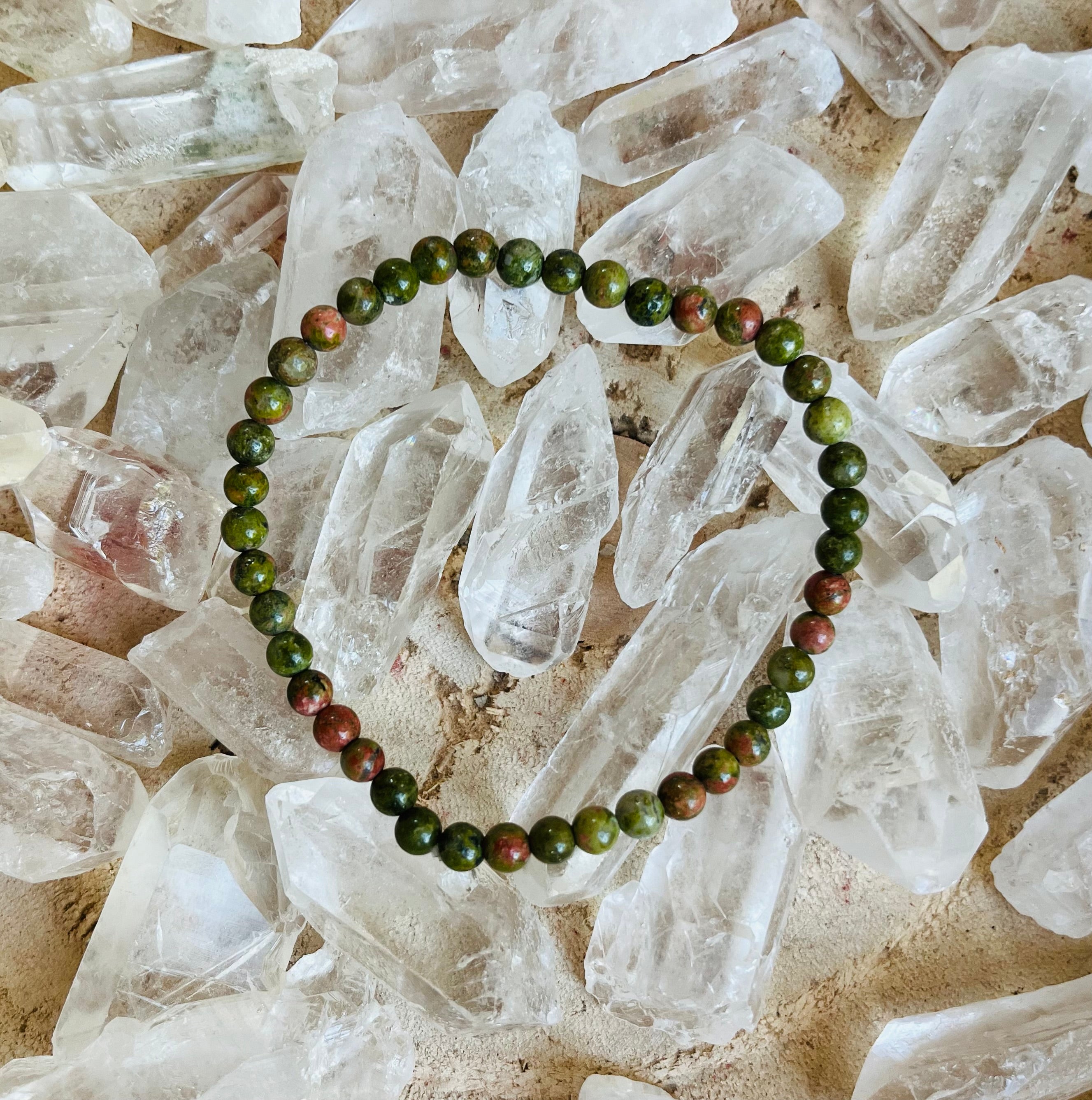 Unakite 4 mm