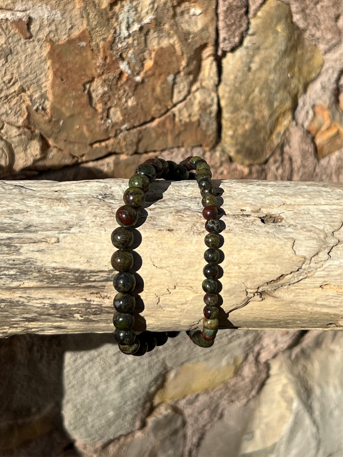 Bracelet boule Pierre de Dragon