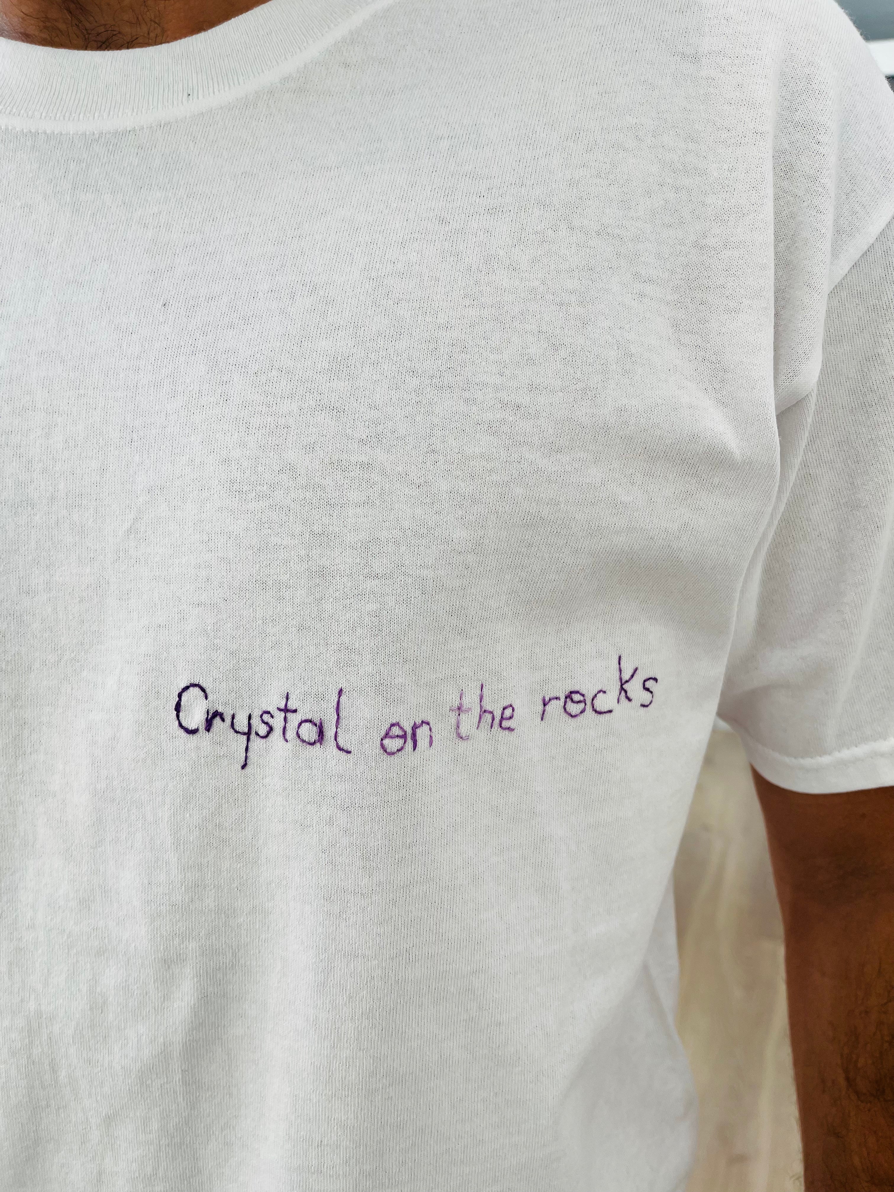 T-Shirt « Crystal on the rocks »