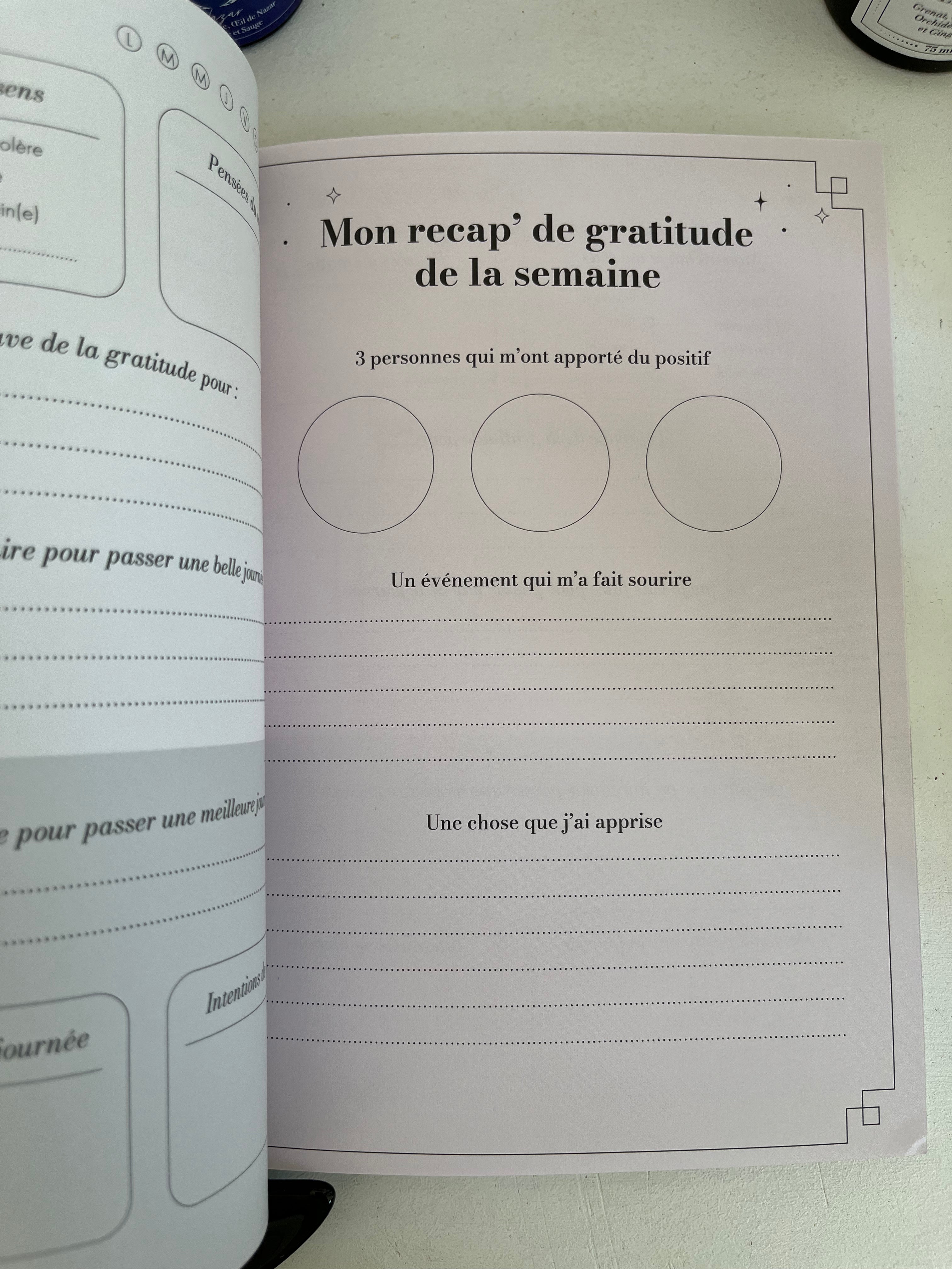 Carnet de gratitude