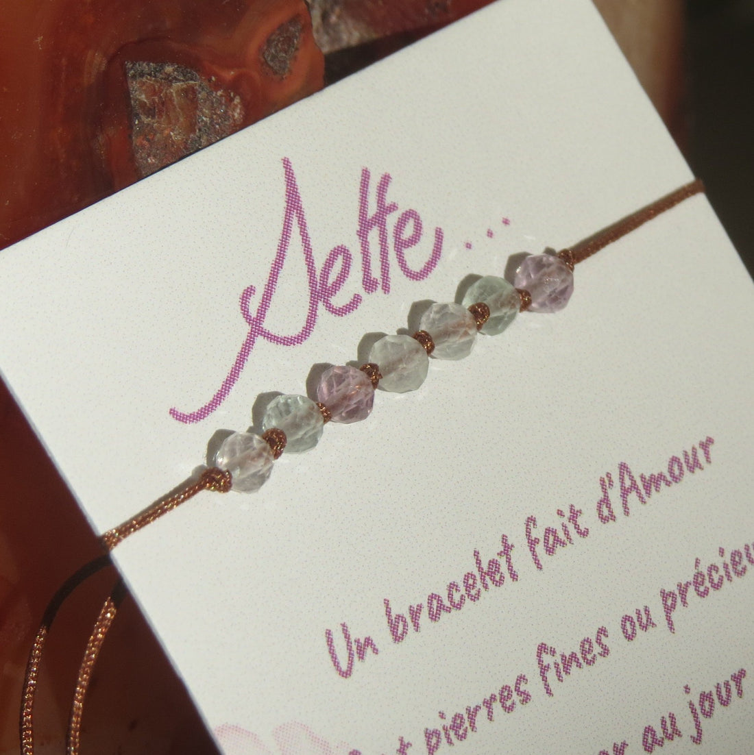 Bracelets Sette & Fluorite