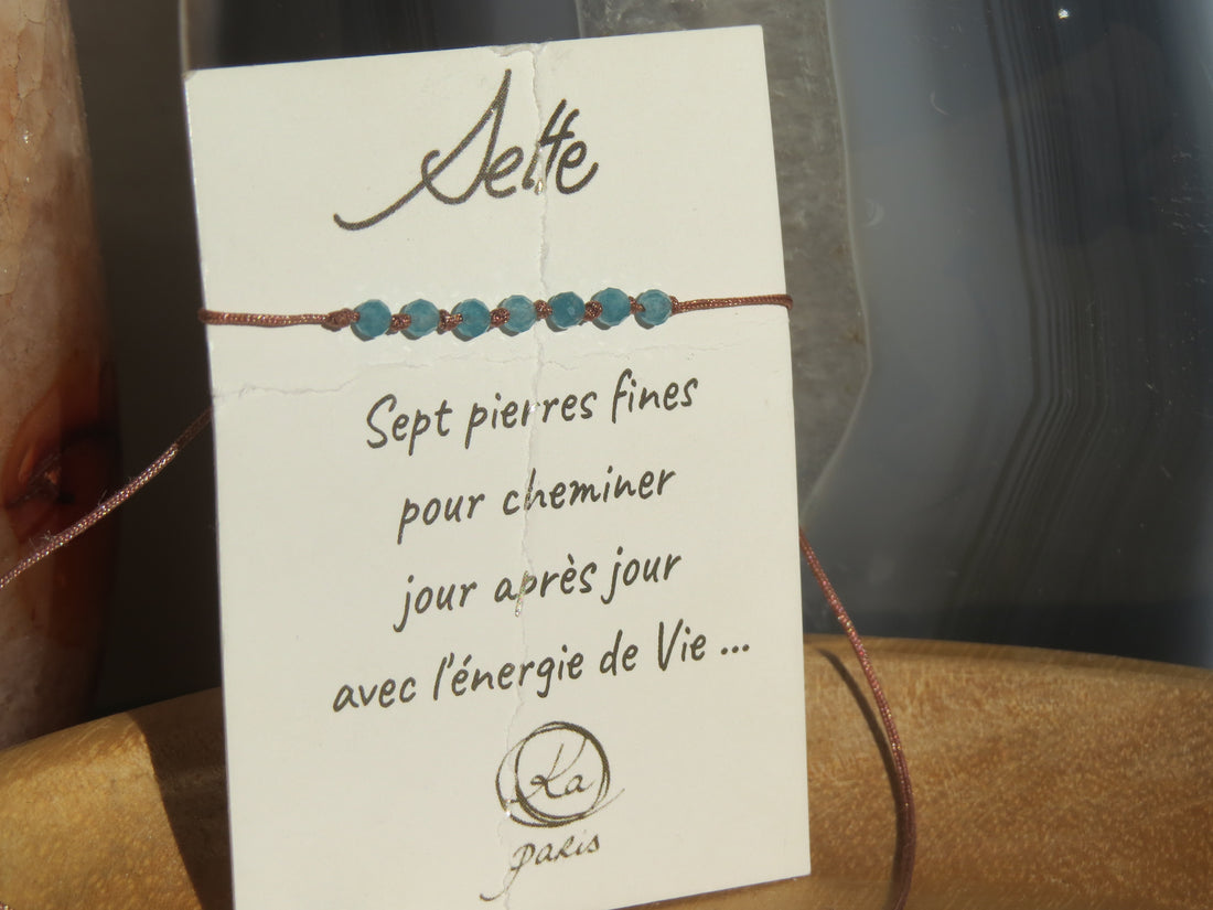 Bracelet Sette & Apatite