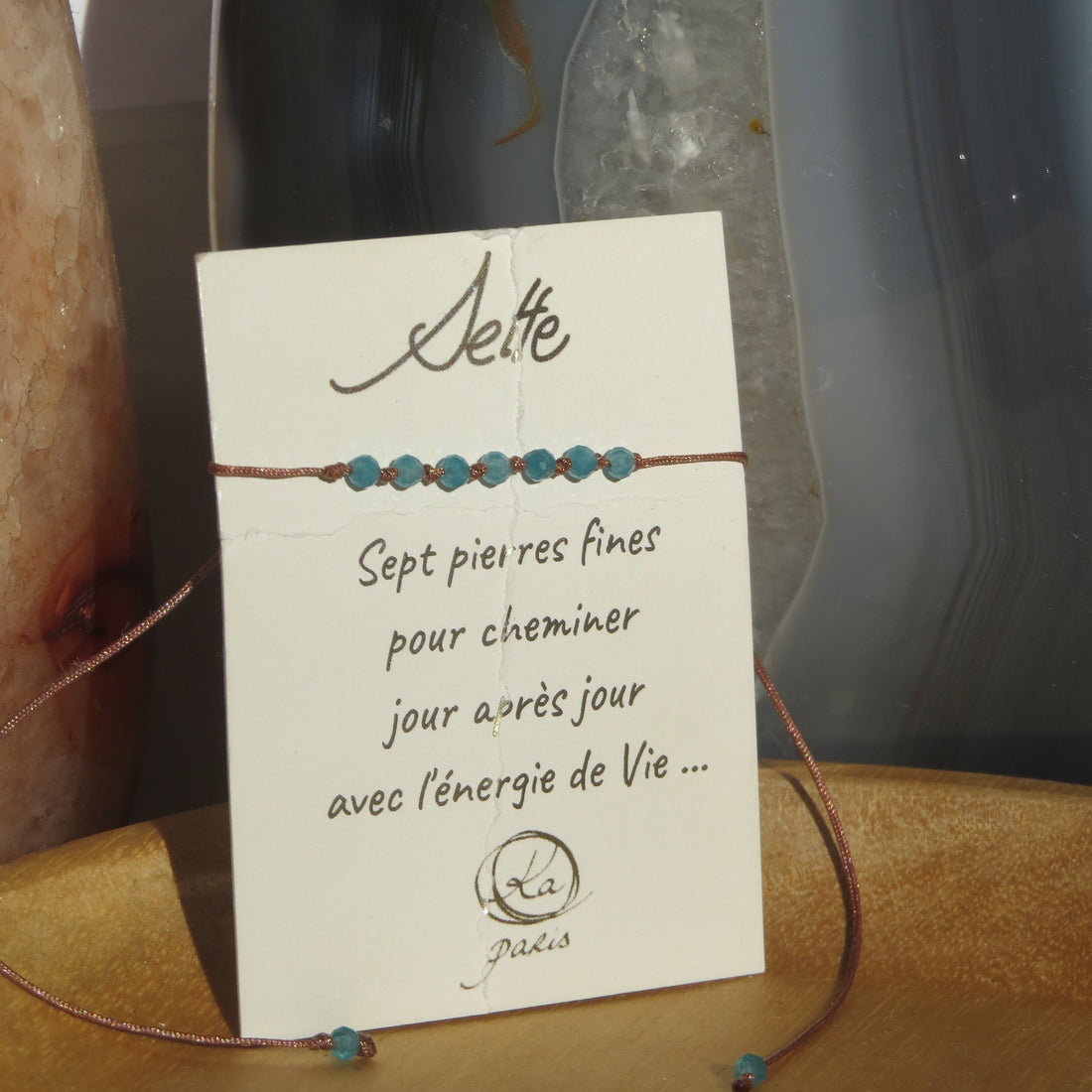 Bracelet Sette & Apatite