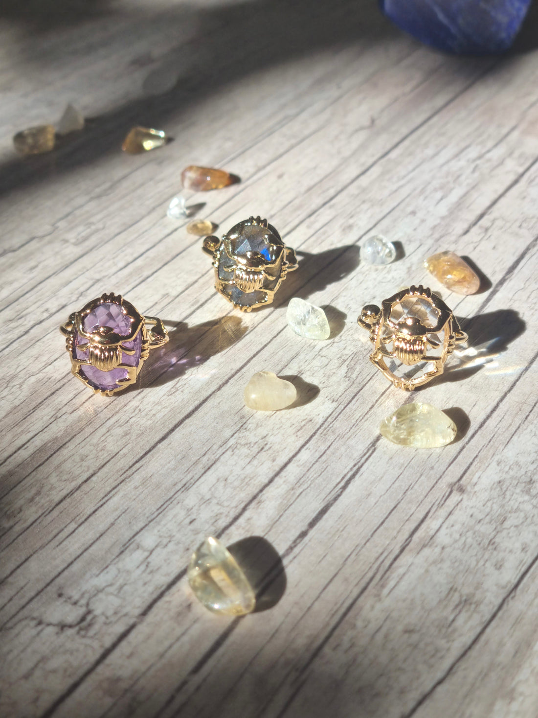 Bague Scarabée plaqué Or