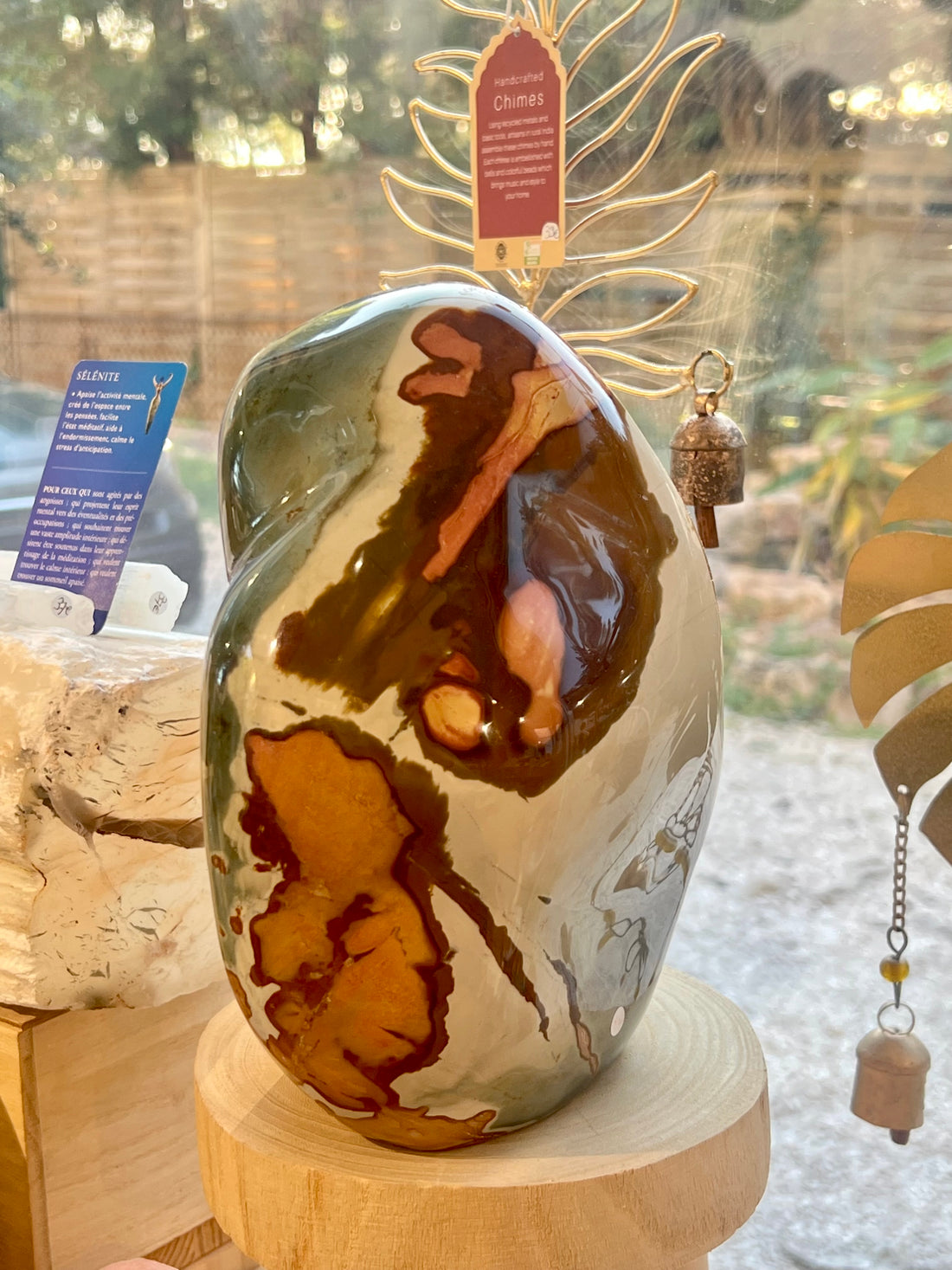 Grande pièce de Jaspe Impérial Polychrome Picasso