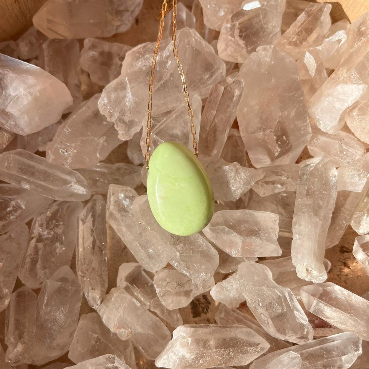 Pierre Percée Magnésite citron