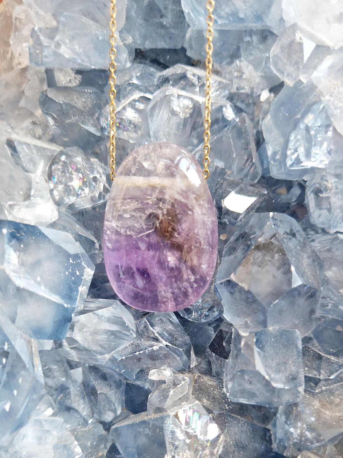 Pierre percée Amétrine