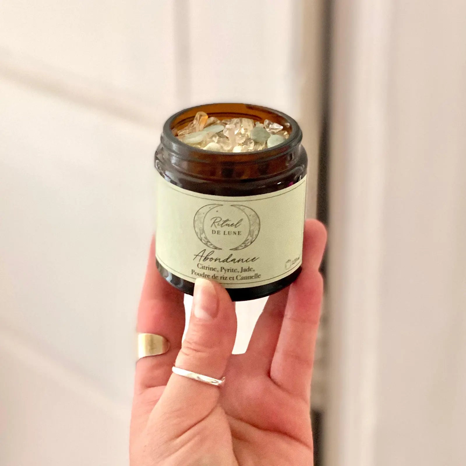 Bougie Rituel de Lune "Abondance"