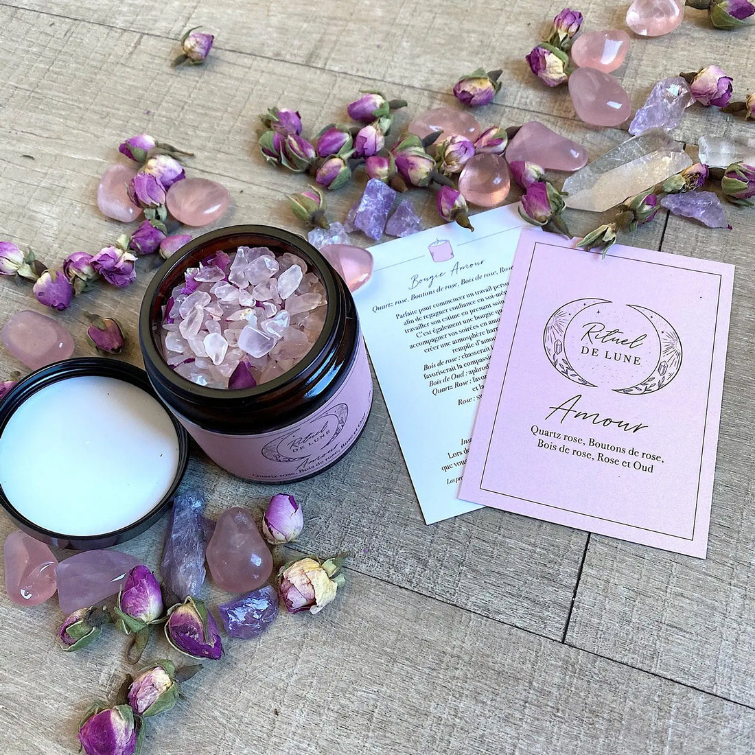 Bougie Rituel de Lune "Amour"