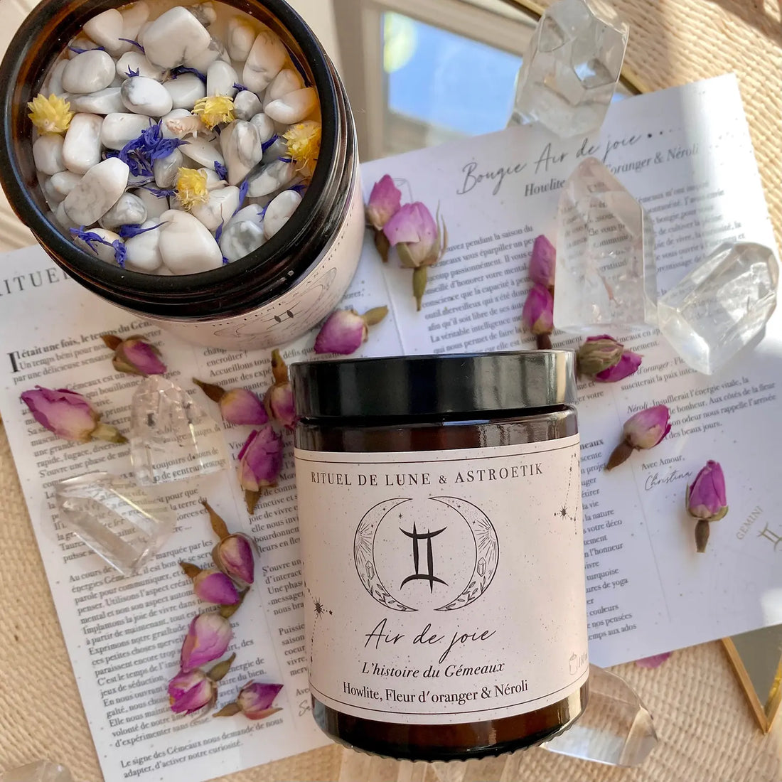 Bougie Astro "Gémeaux" 180ML