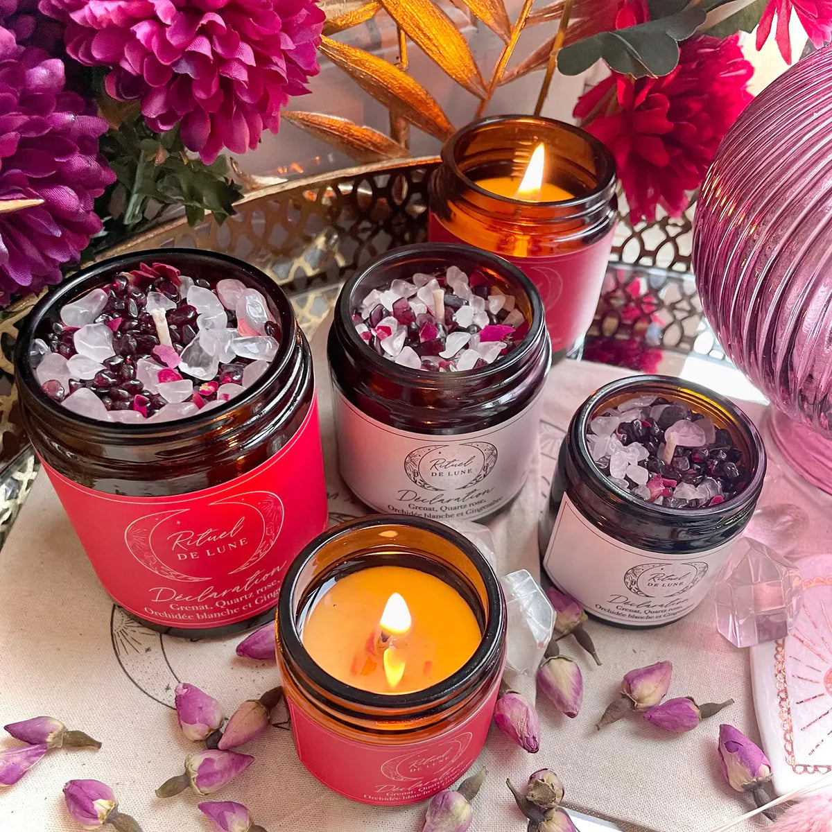 Bougie Rituel de Lune "Déclaration"