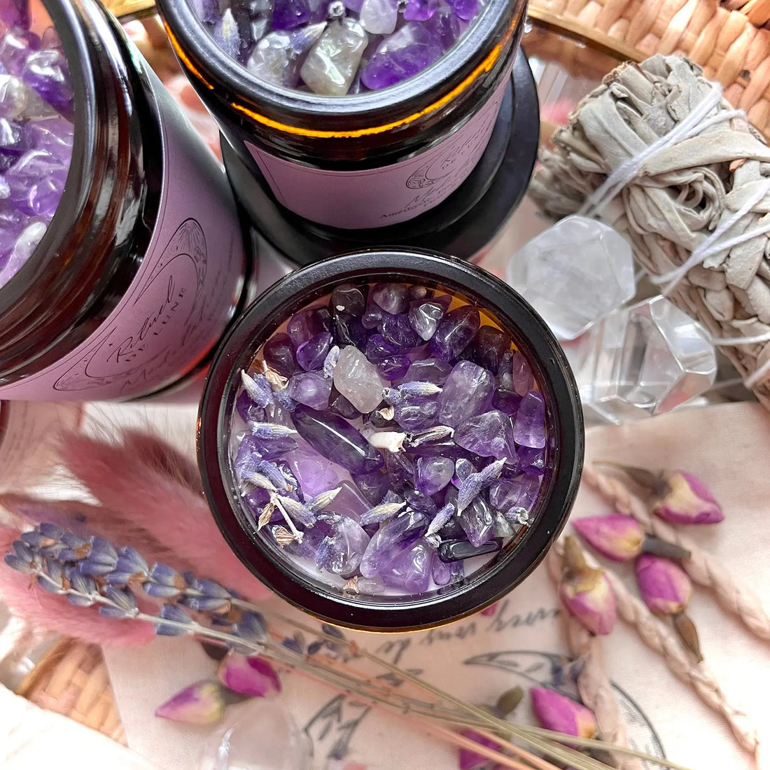 Bougie Rituel de Lune "Méditation"