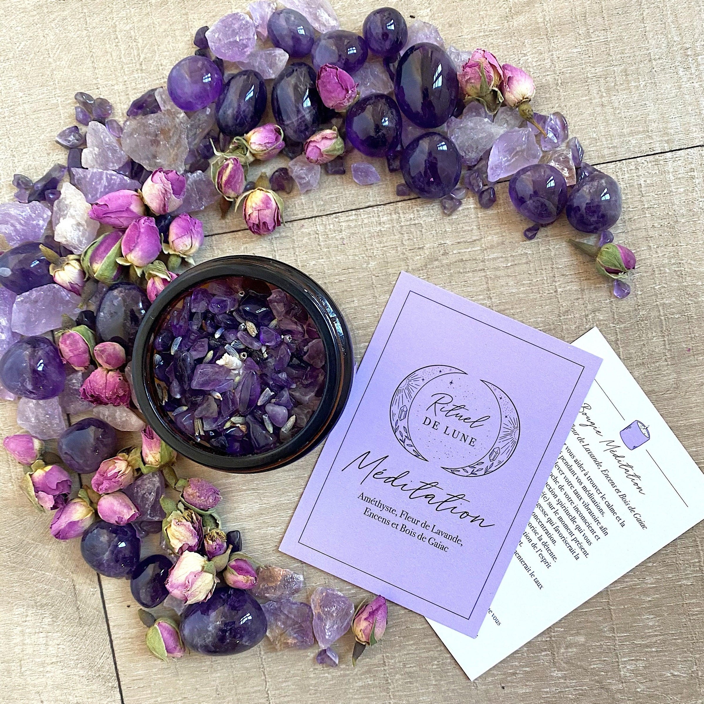 Bougie Rituel de Lune "Méditation"