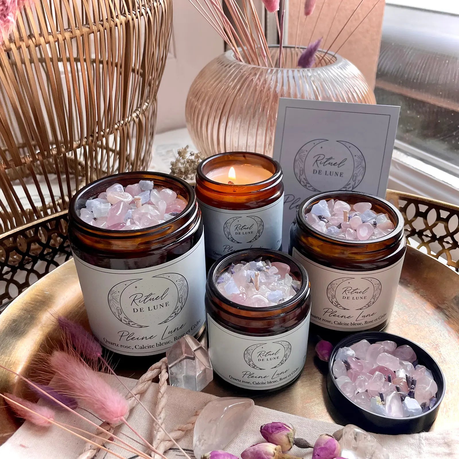 Bougie Rituel de Lune "Pleine Lune"
