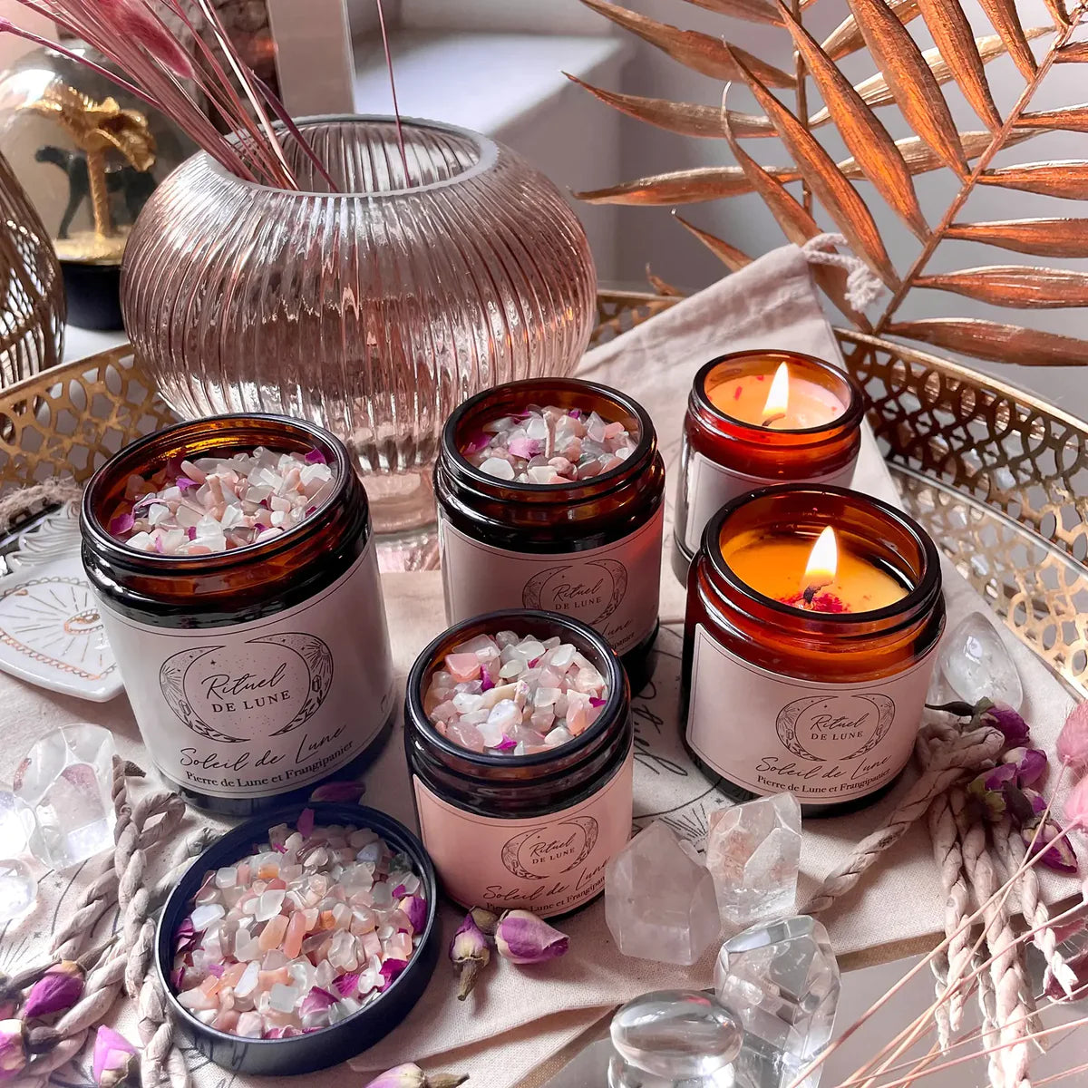 Bougie Rituel de Lune "Soleil de Lune"