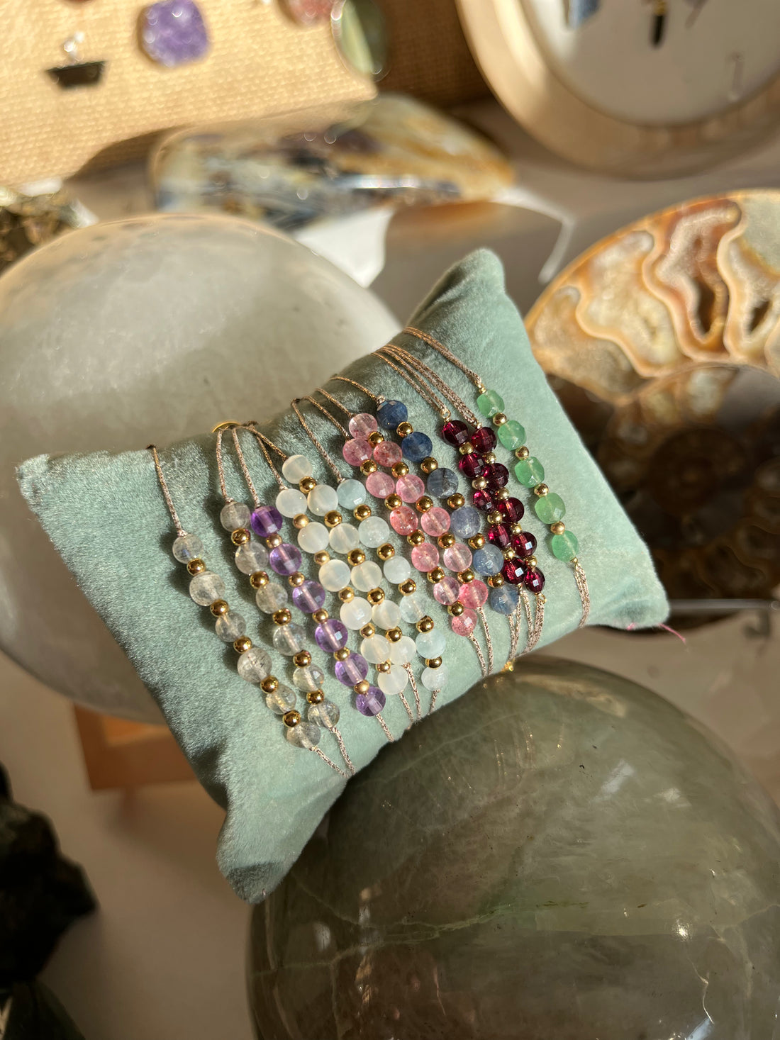 bracelet bijoux fins pierres semi précieuses