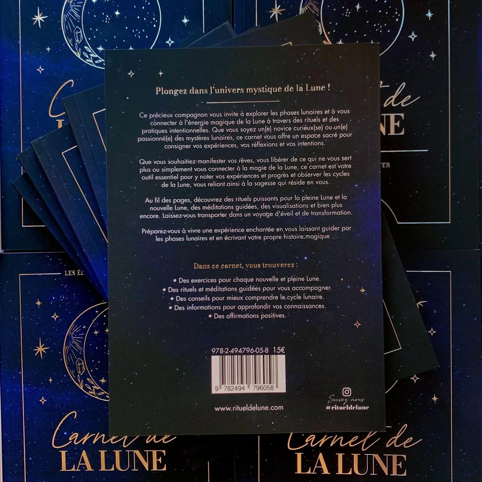 Carnet de la Lune Rituel de Lune