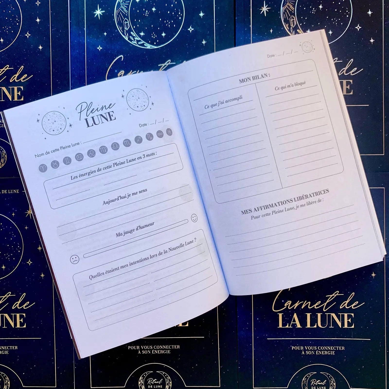 Carnet de la Lune Rituel de Lune