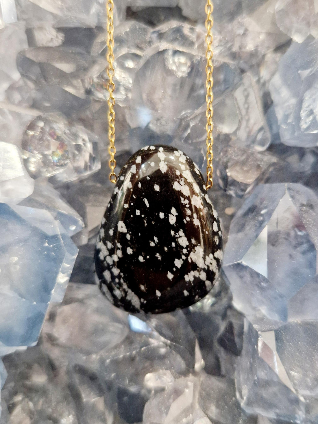 Obsidienne Flocon de Neige