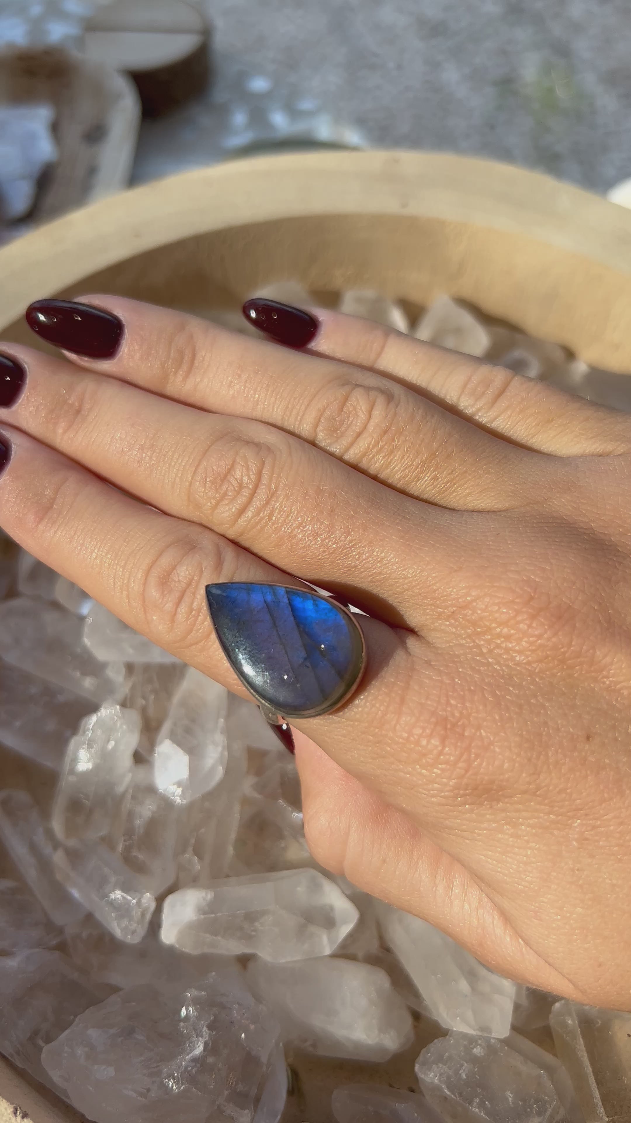 Bague Labradorite Argent 925