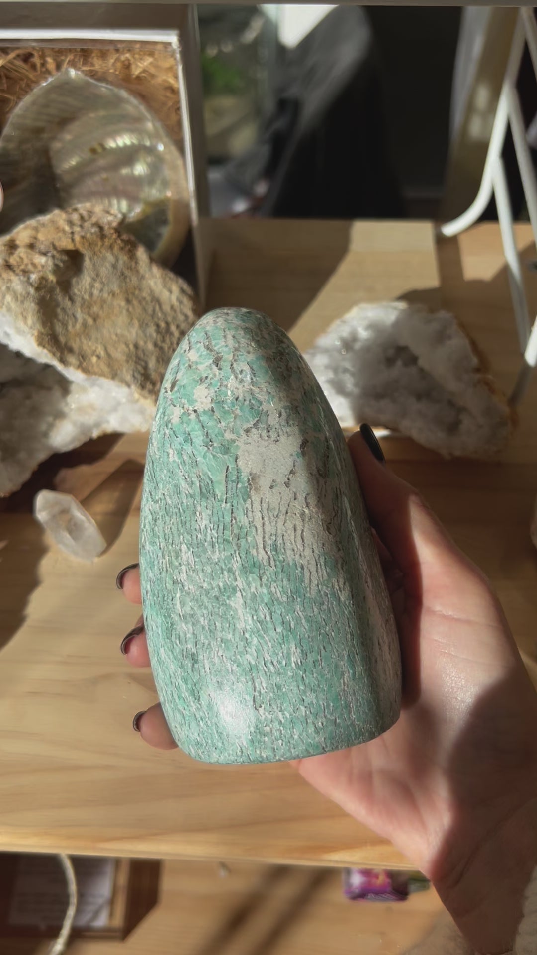 Forme libre Amazonite