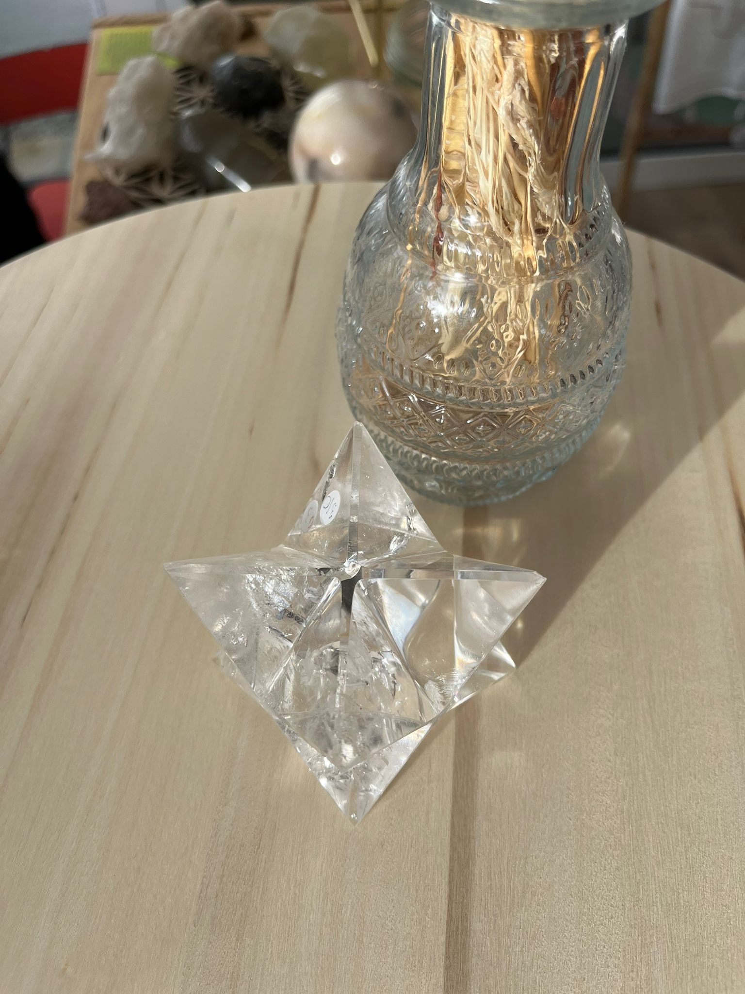 Merkaba Cristal de Roche