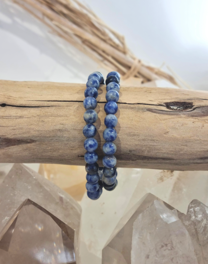 Bracelet boule Sodalite 6mm