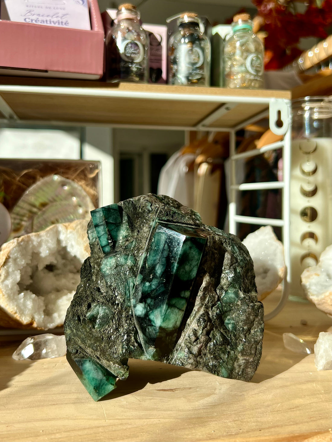 PIèce unique emeraude