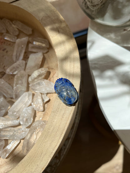 Scarabée Égyptien Lapis Lazuli