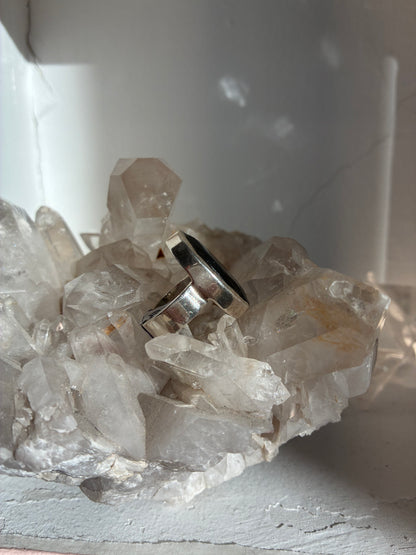 Bague protection Labradorite