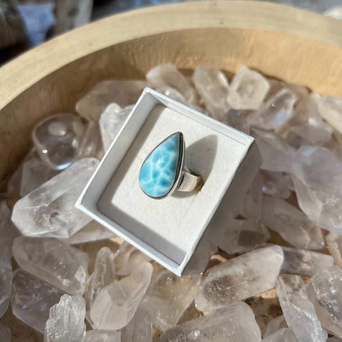 bague larimar argent 925
