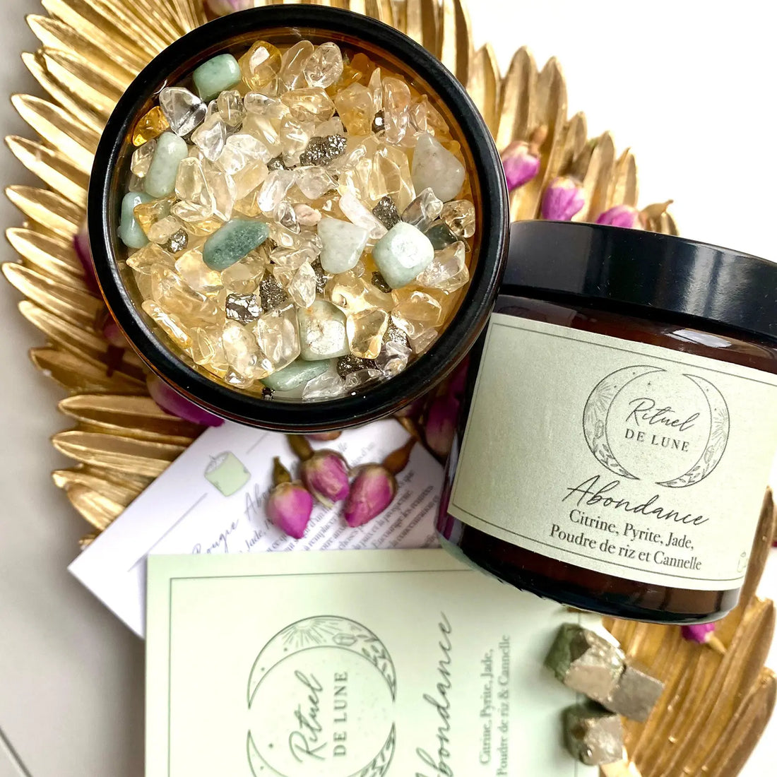 Bougie Rituel de Lune "Abondance"