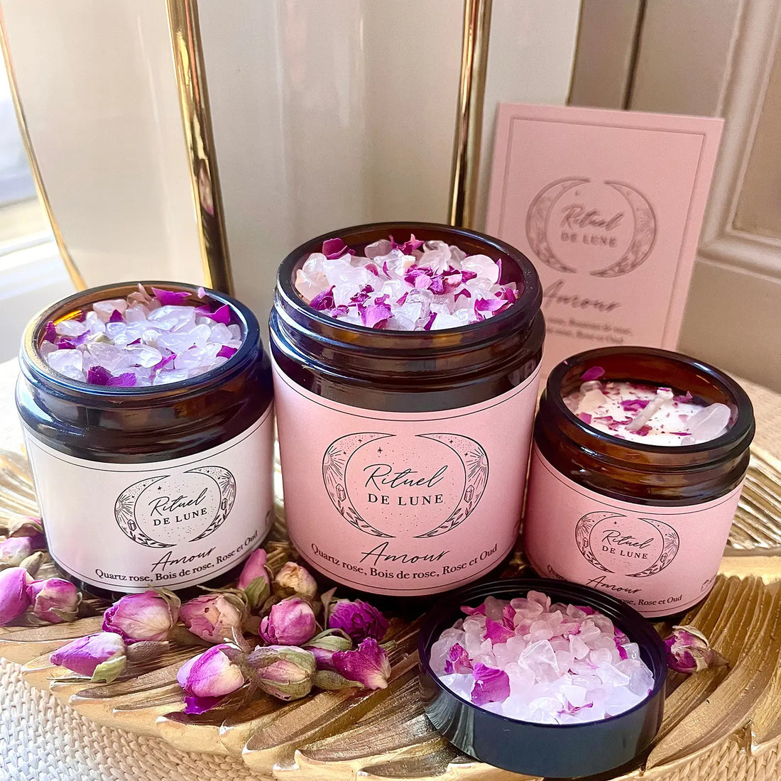 Bougie Rituel de Lune "Amour"