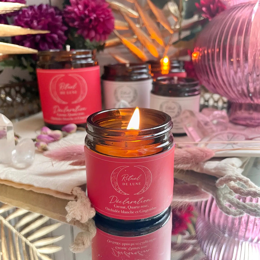 Bougie Rituel de Lune "Déclaration"