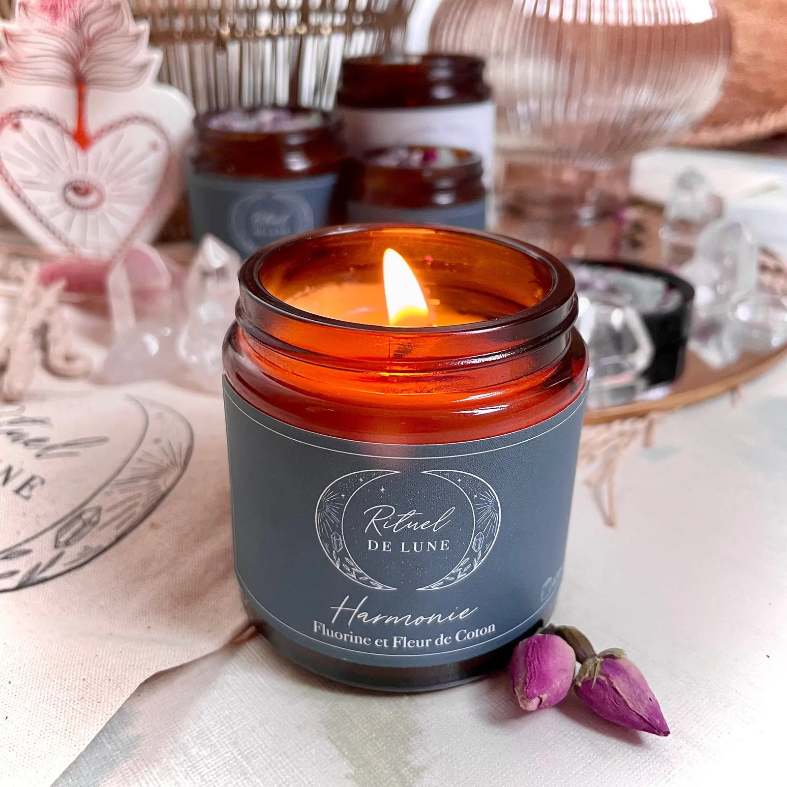 Bougie Rituel de Lune &quot;Harmonie&quot;
