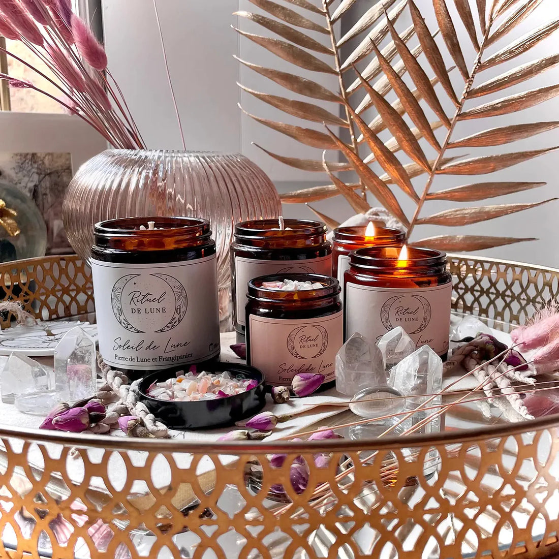 Bougie Rituel de Lune "Soleil de Lune"