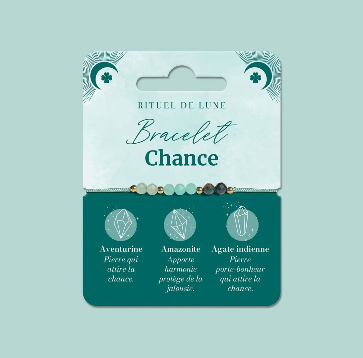 bracelet qui porte chance rituel de lune 