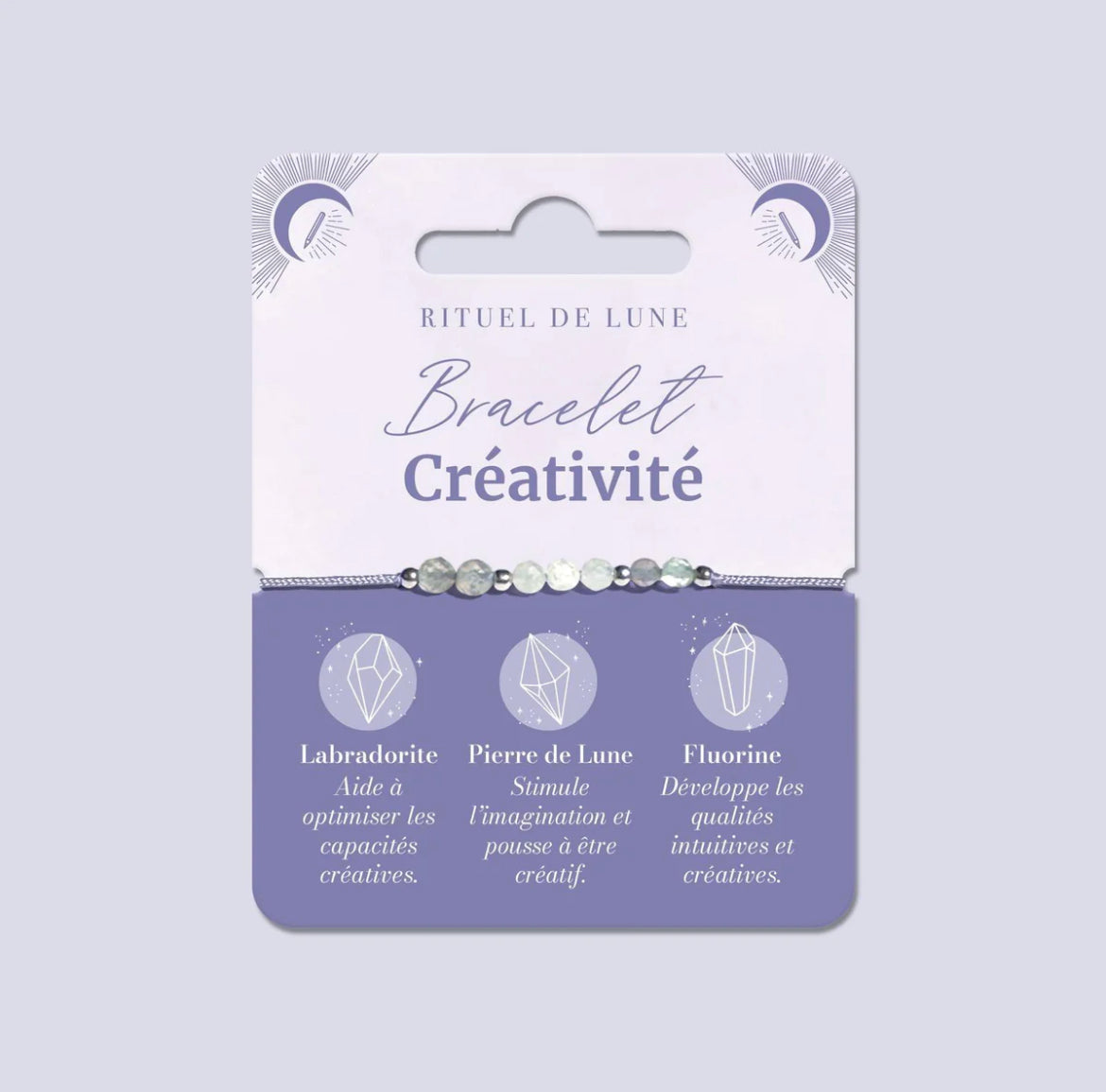 rituel de lune bracelet creativite