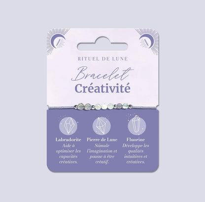rituel de lune bracelet creativite