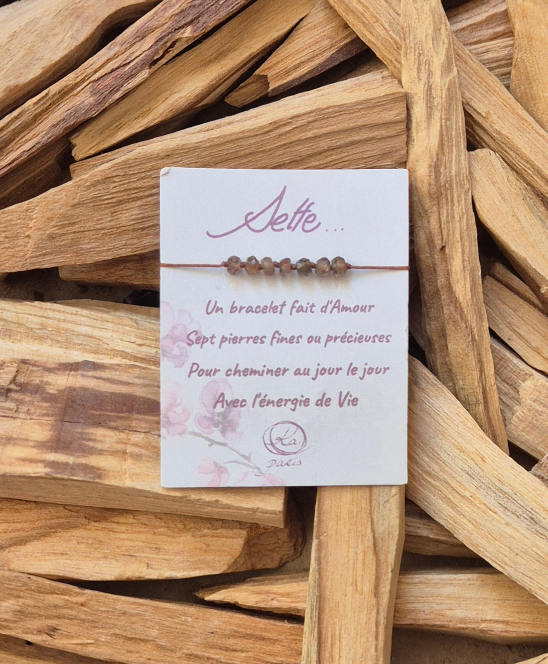 bracelet quartz fumé 