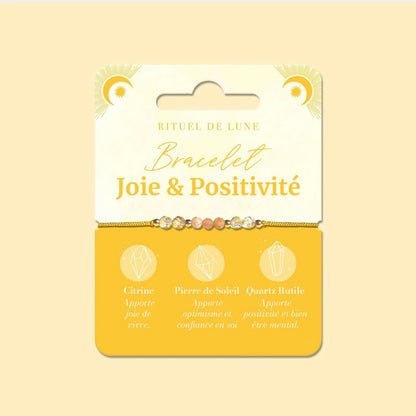 bracelet intentions joie et positivité 