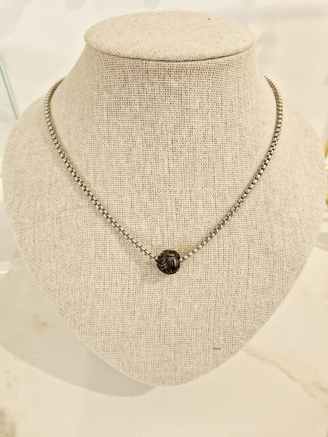 Collier perle de tahiti homme