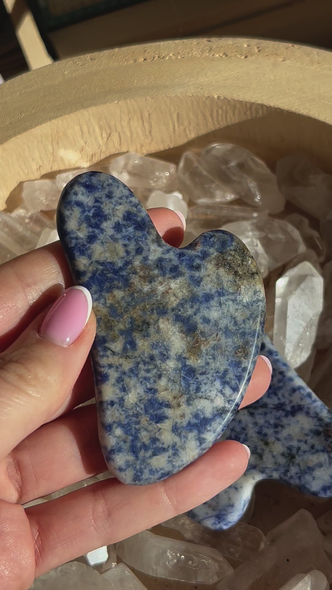 Gua Sha Sodalite